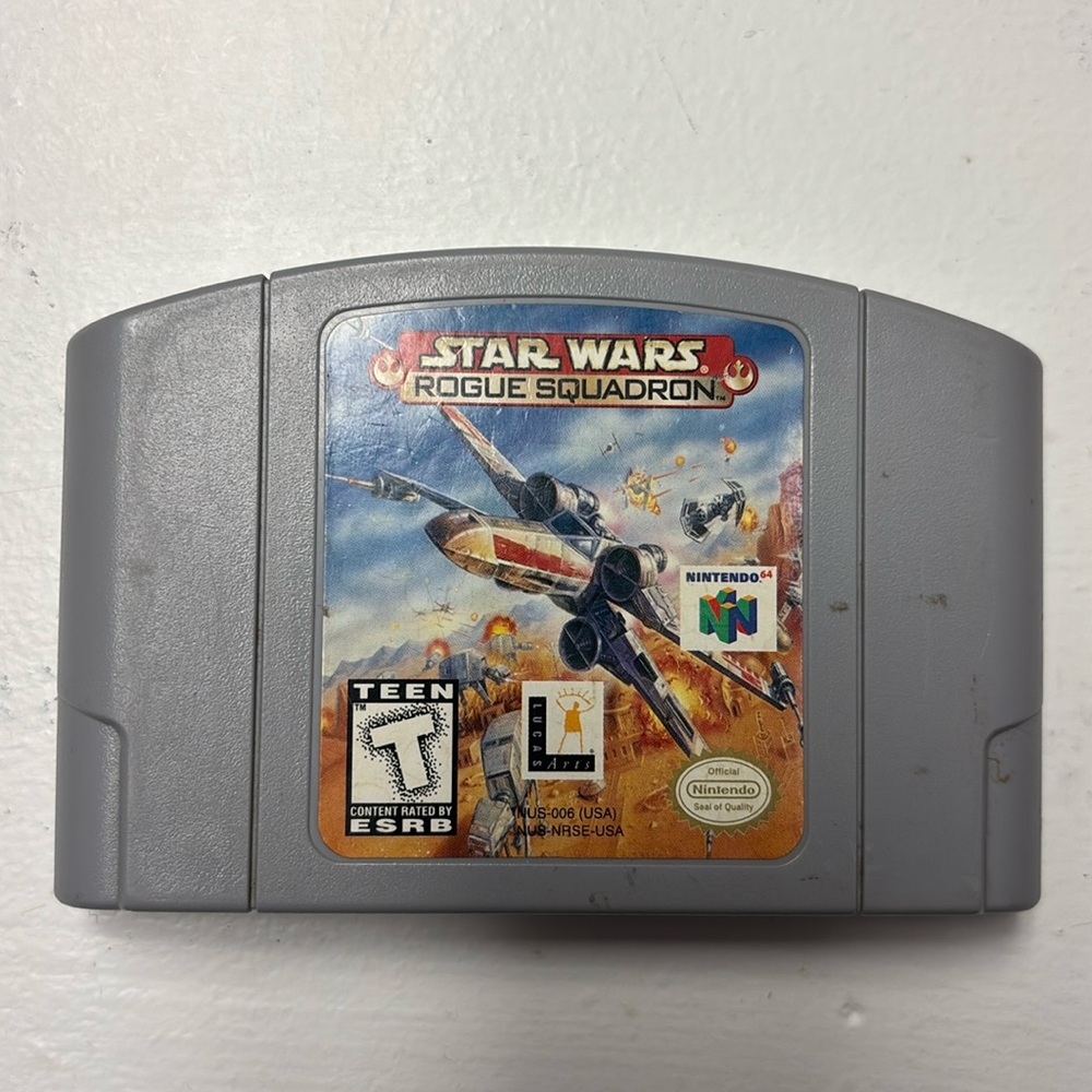 Star Wars Rogue Squadron Nintendo 64 Game